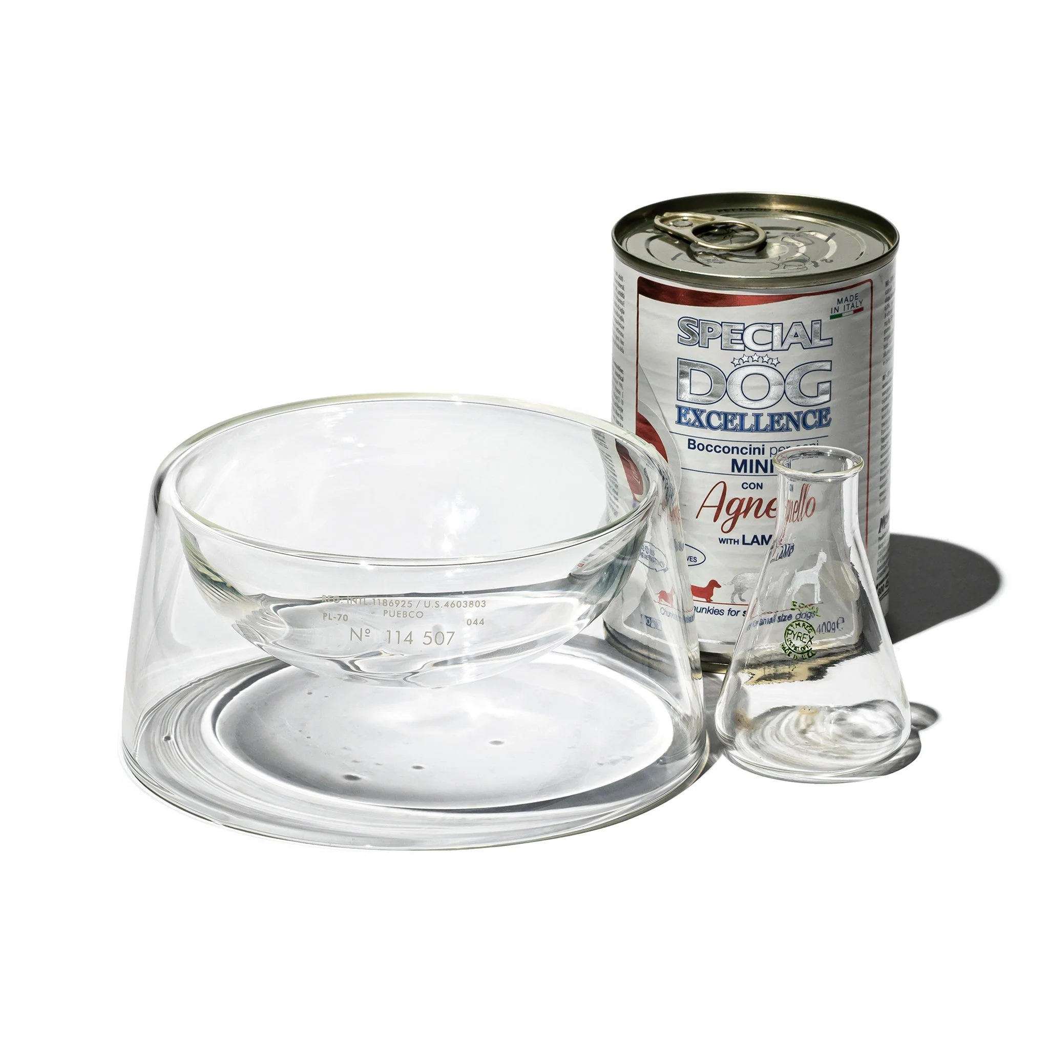 BOROSILICATE GLASS PET BOWL - Image 3