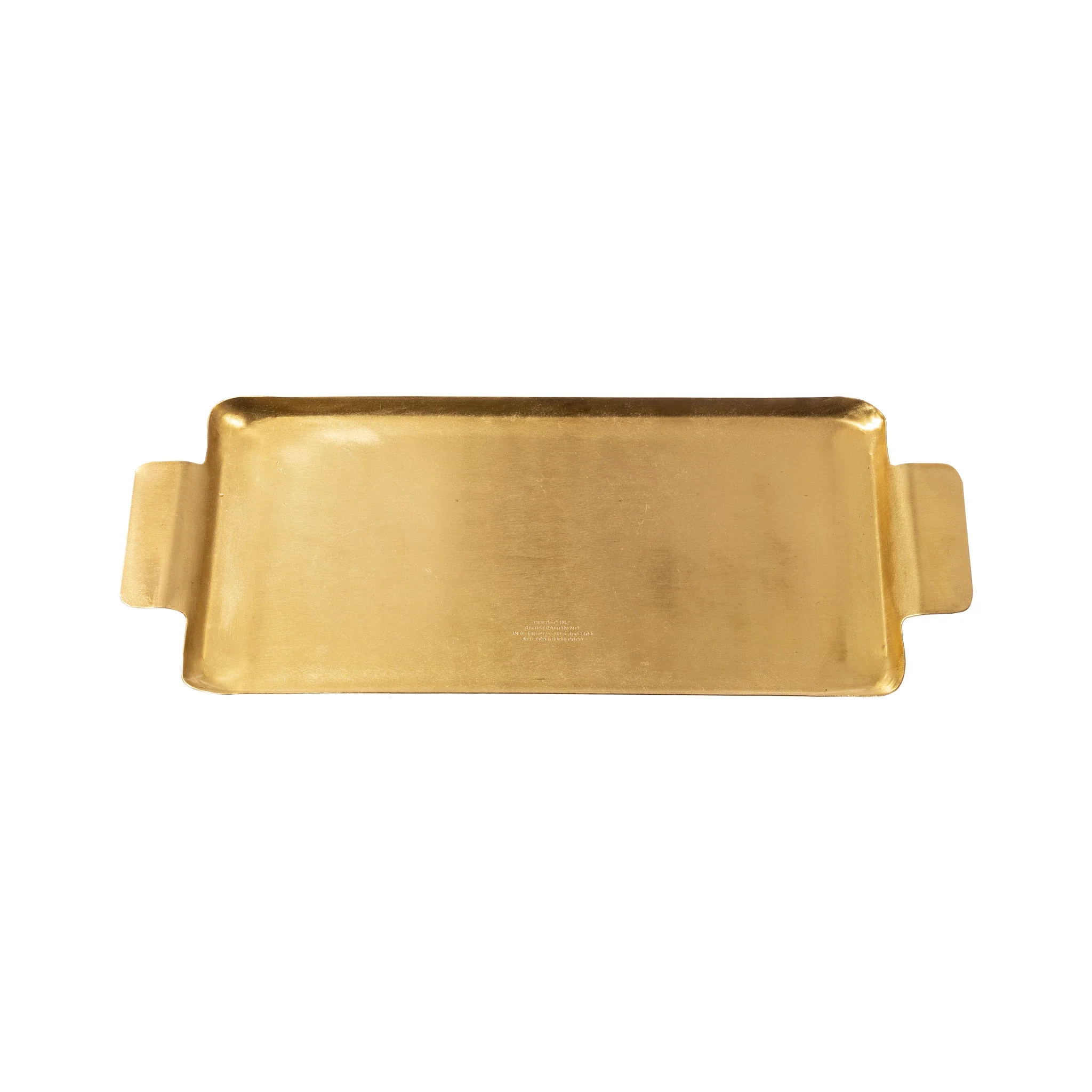 BRASS RECTANGLE TRAY - Image 2