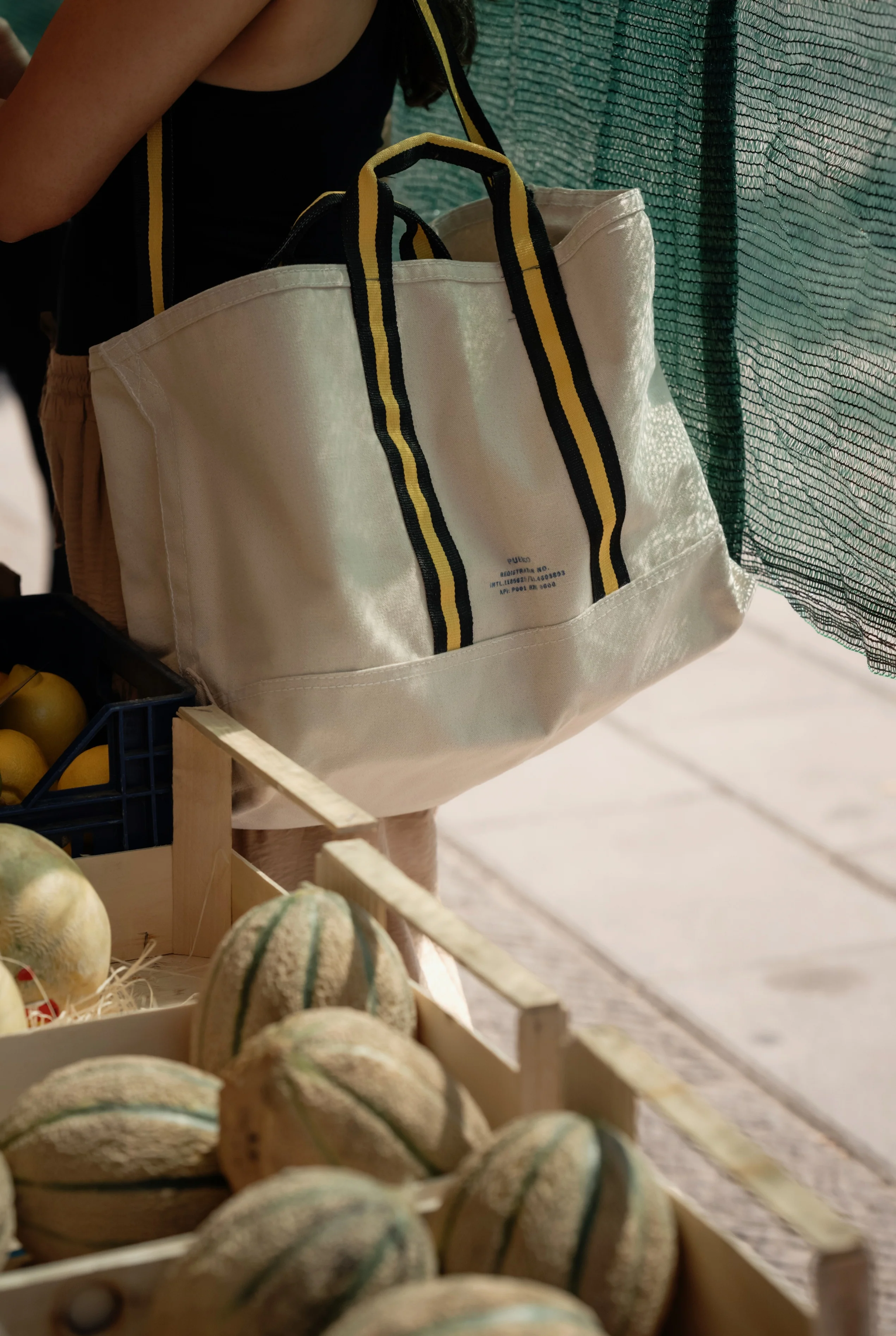COLLEGE TOTE BAG / Market - Image 9