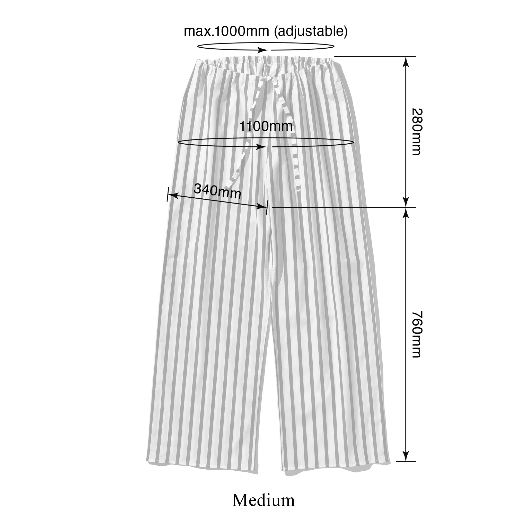 COTTON STRIPE REGULAR PANTS / Green - Image 4