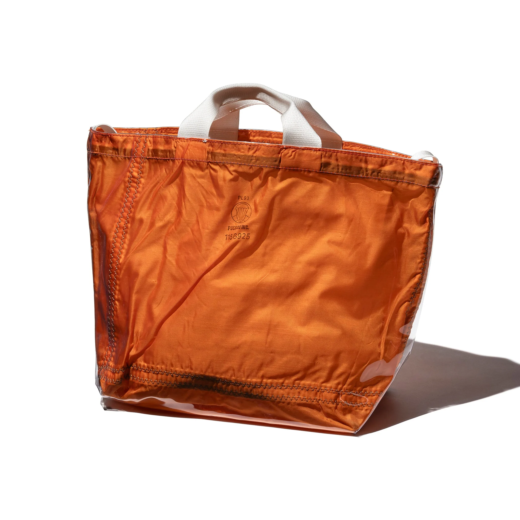 COVERED PARACHUTE SHOULDER BAG / Orange - Image 2