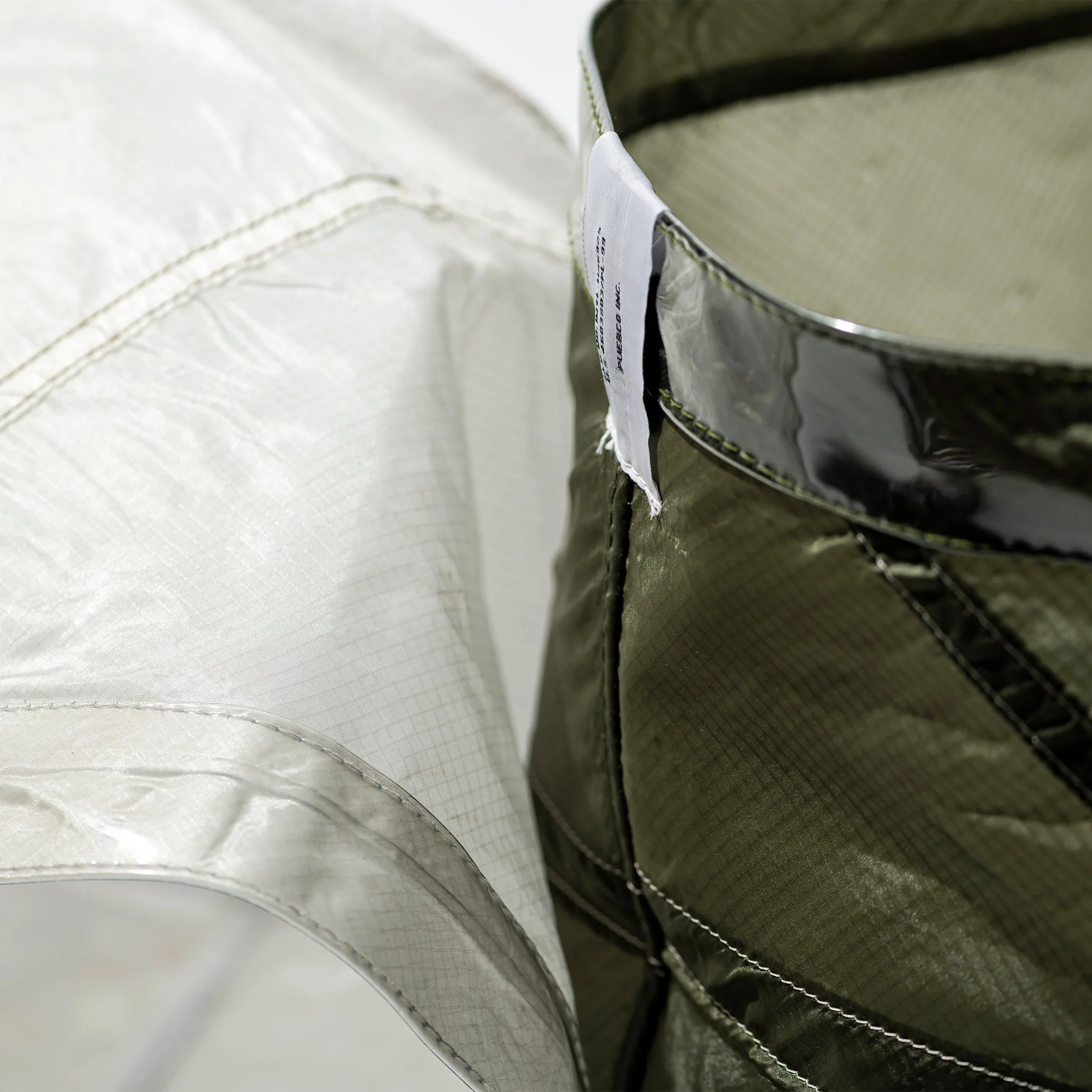 COVERED VINTAGE PARACHUTE ORGANIZER / Large - Image 4