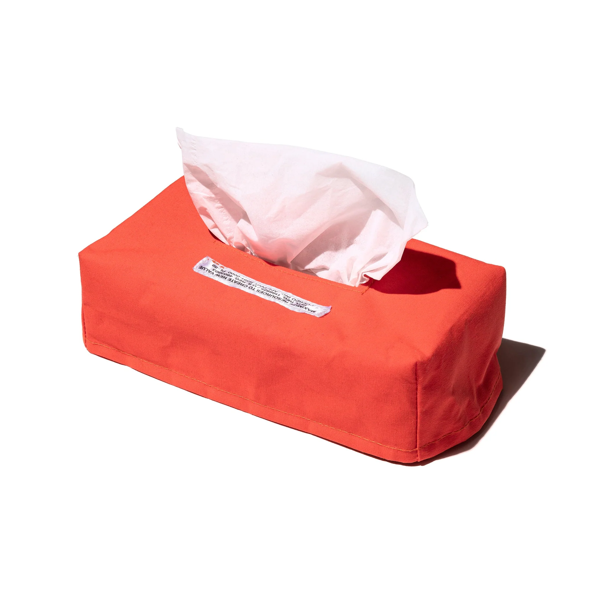 EMERGENCY TISSUE BOX COVER / Neon Orange - Image 3