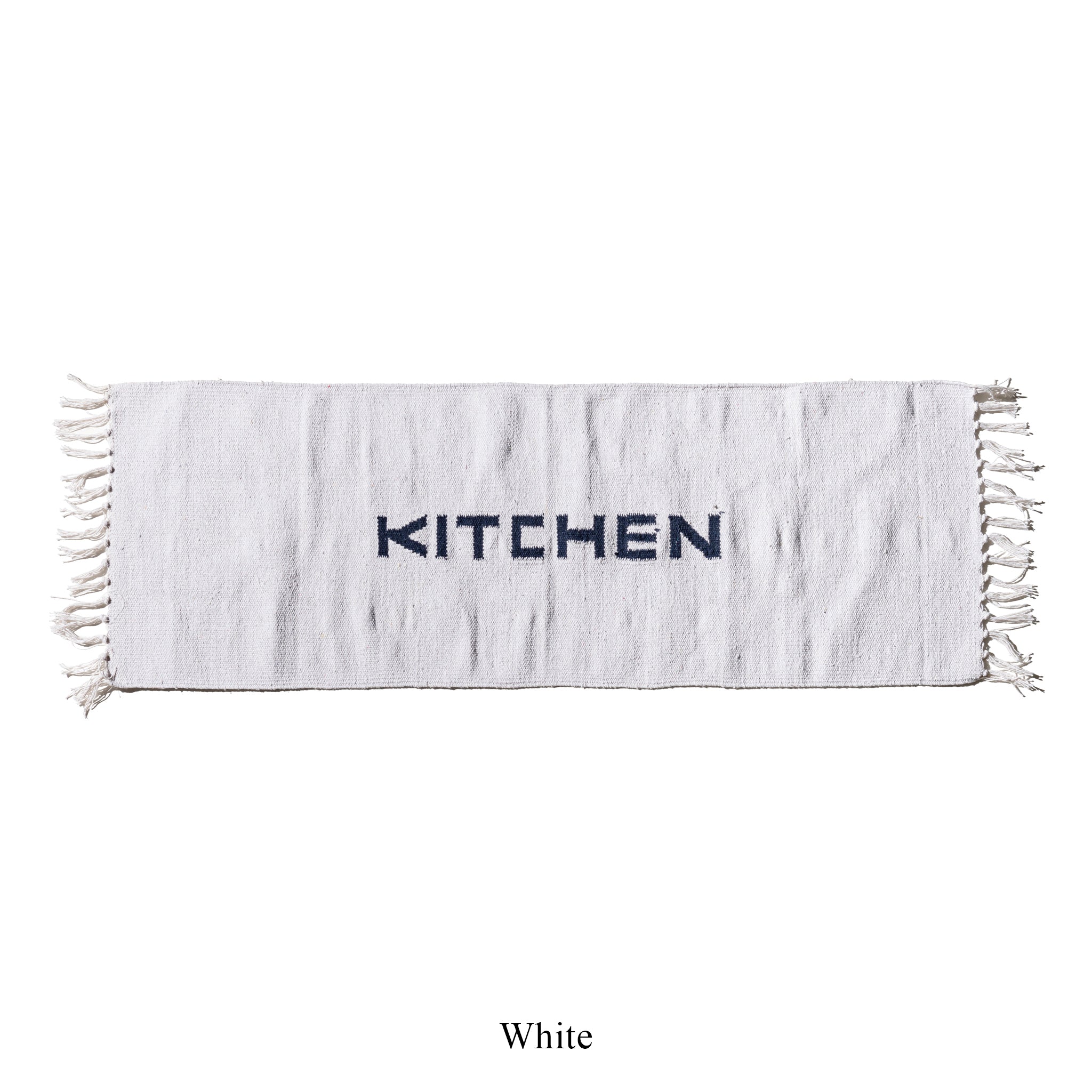 HANDLOOMED RECYCLE YARN KITCHEN MAT - Image 3