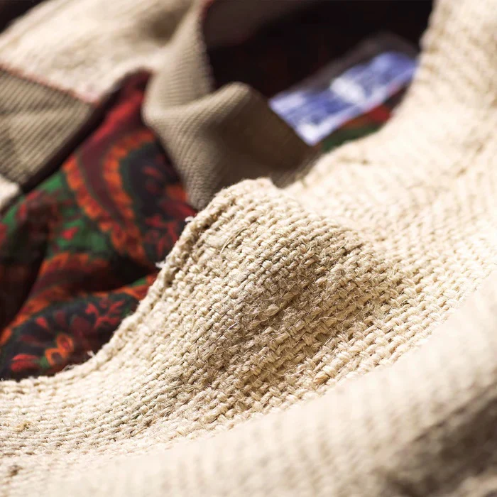 JUTE GRAIN SHOULDER BAG - Image 5
