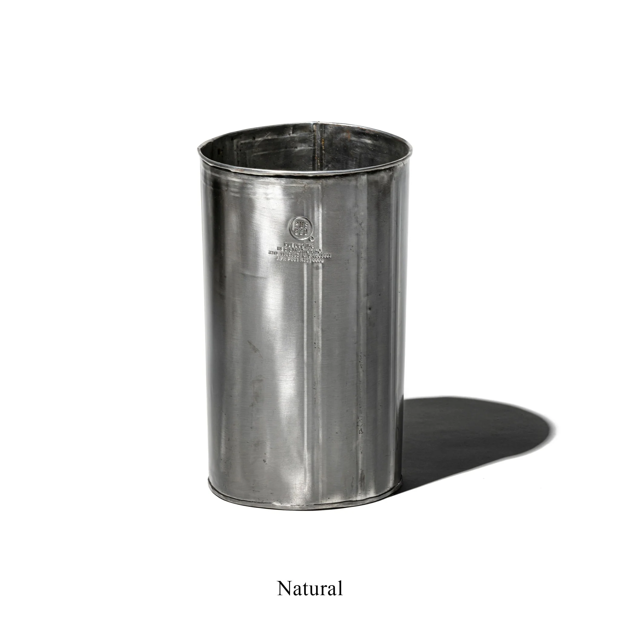 RECYCLE STEEL TRASH CAN / Round ø180 - Image 3