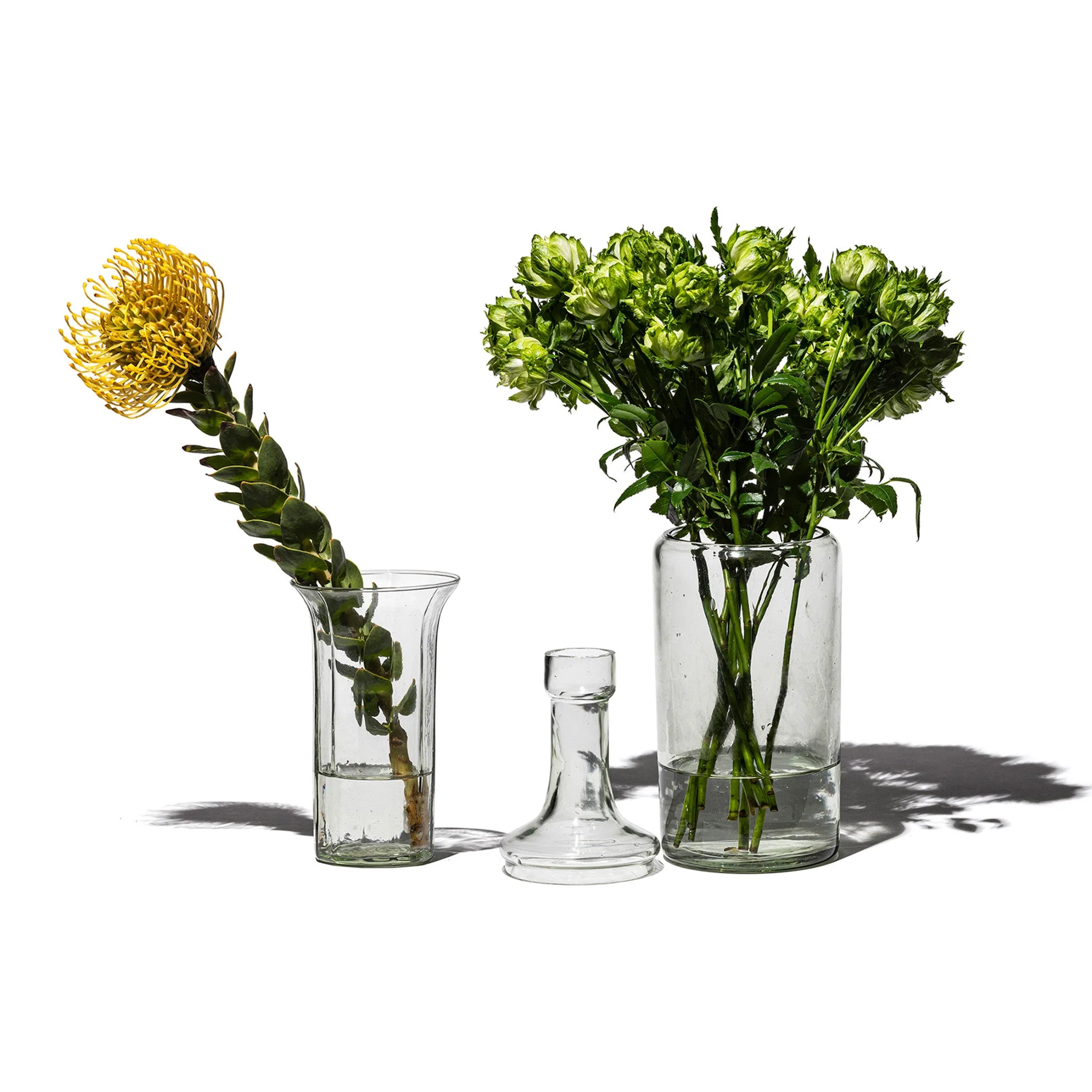 RECYCLED GLASS 2-WAY FLOWER VASE - Image 4