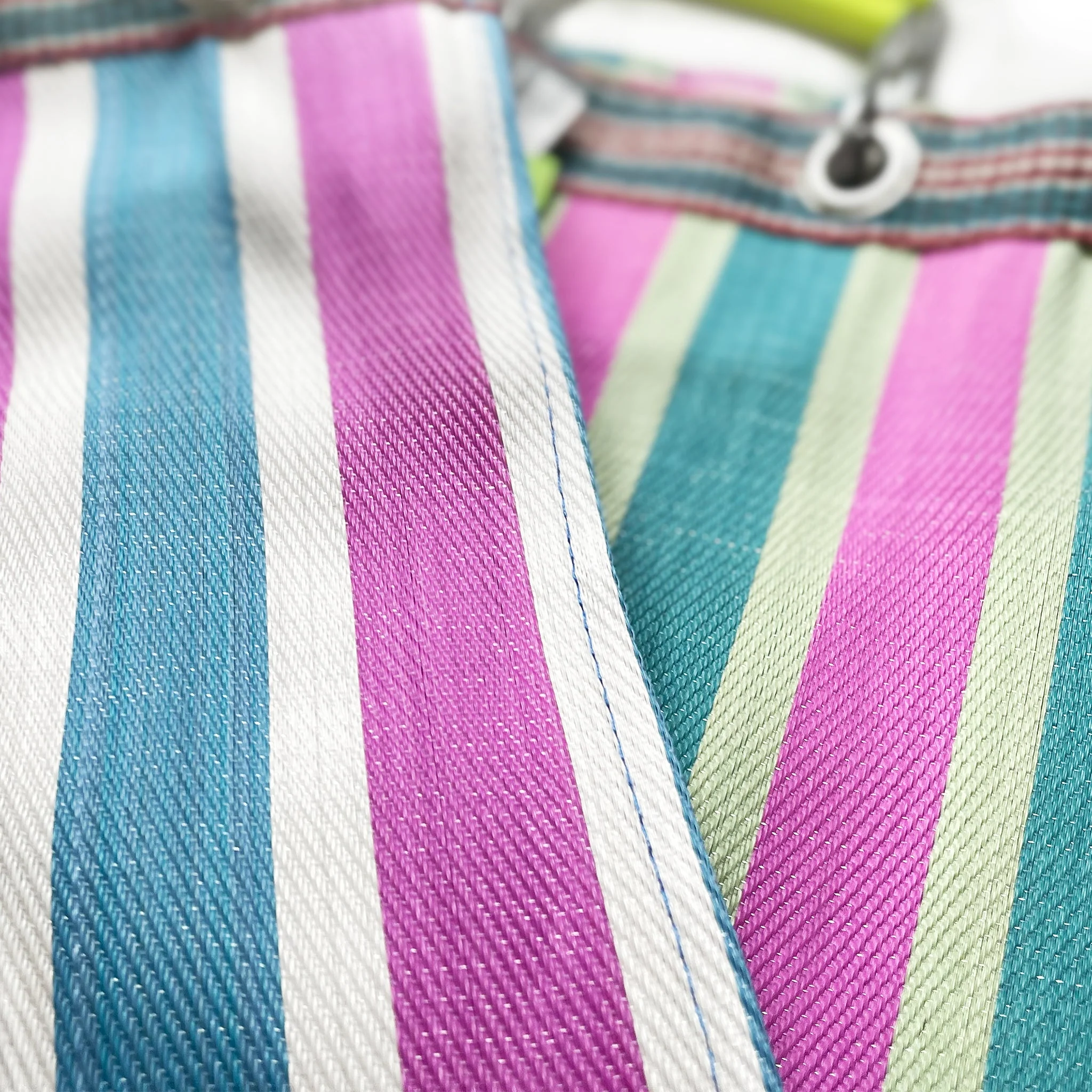 RECYCLED PLASTIC STRIPE BAG / Rectangle D15 - Image 11