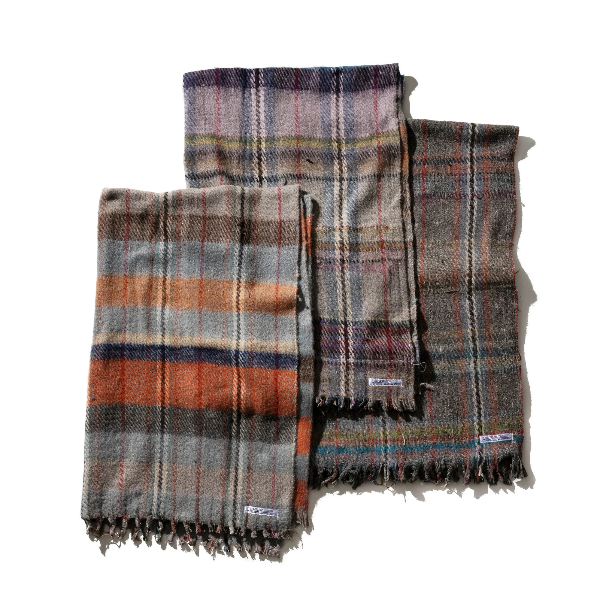 RECYCLED WOOL MIX BLANKET / Assorted Color - Image 3