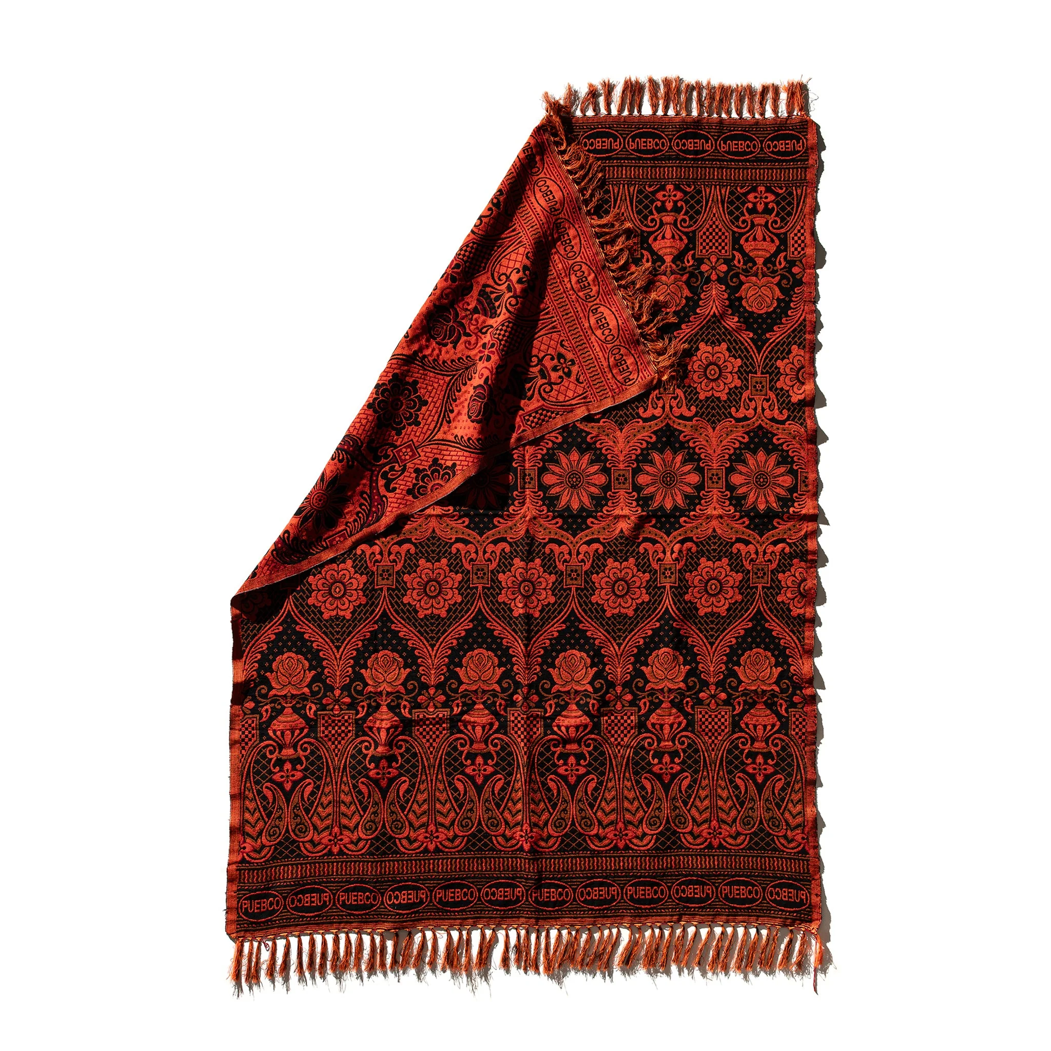 REVERSIBLE JACQUARD RUG / Black - Image 2