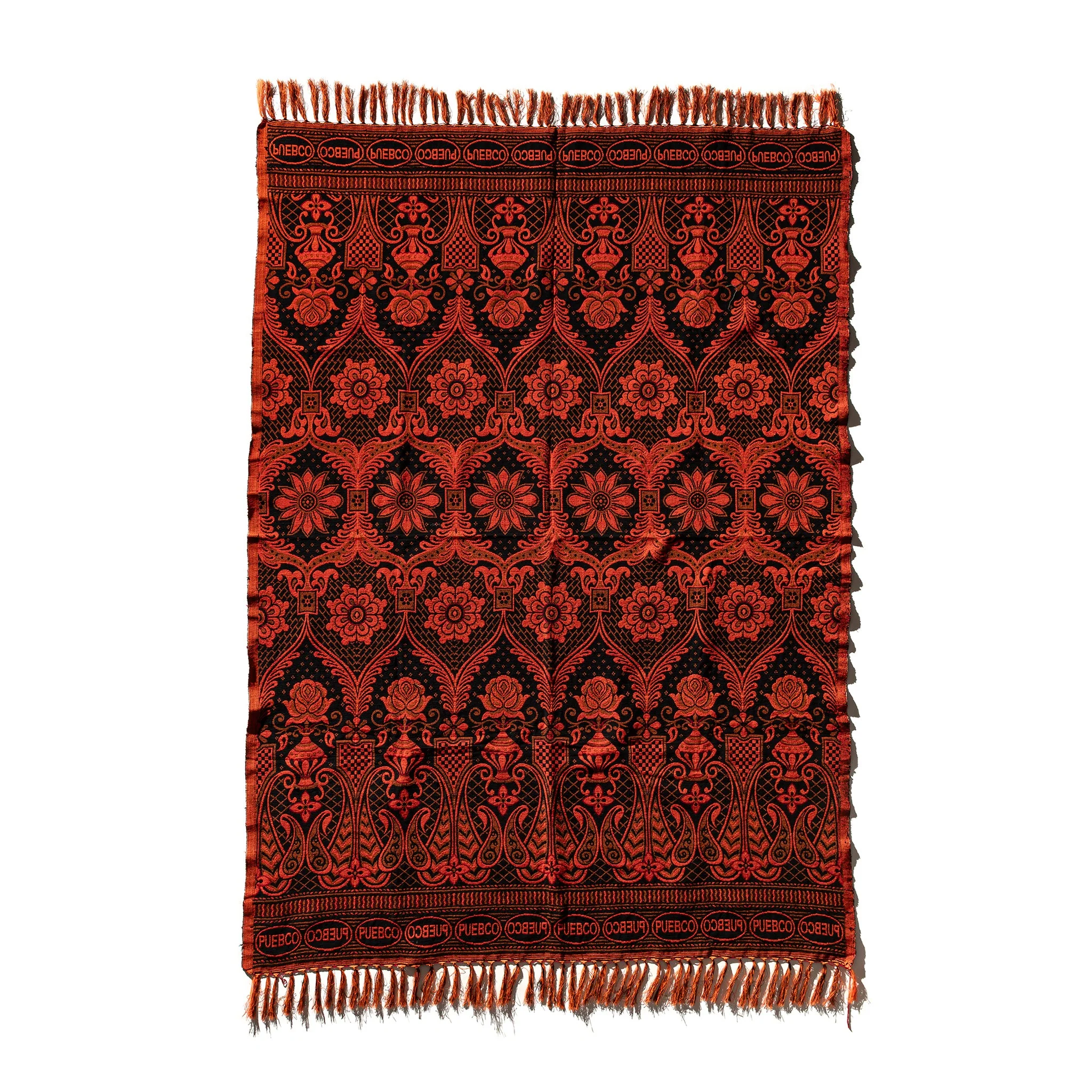 REVERSIBLE JACQUARD RUG / Black - Image 3
