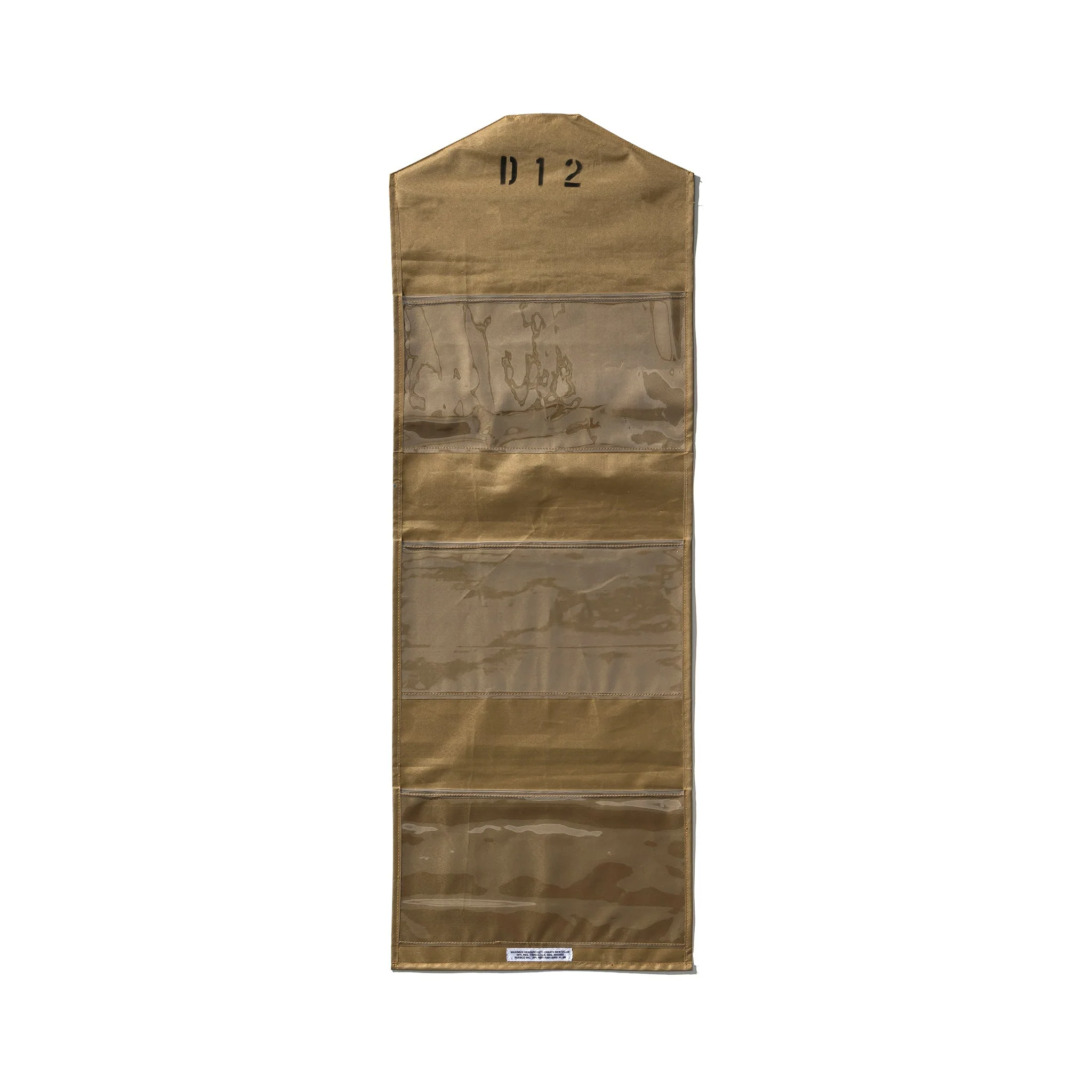RUBBERIZED FABRIC HANGING ORGANIZER / ACCESSORY 3 Pockets - Image 3
