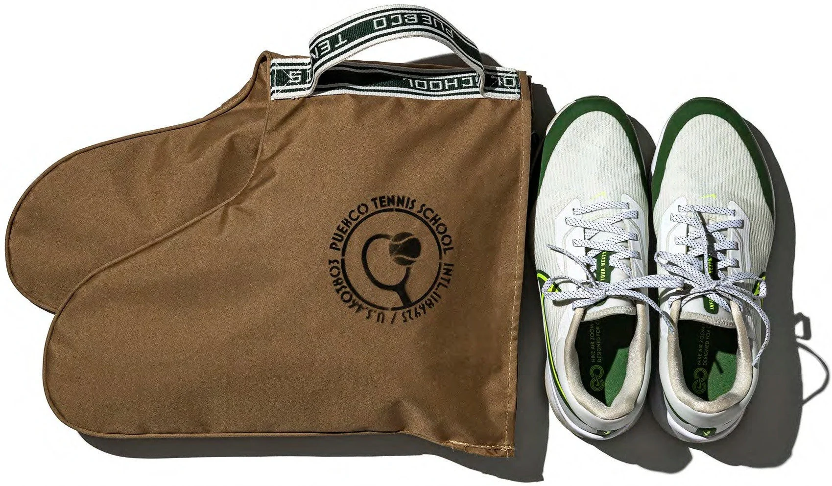 RUBBERIZED FABRIC SEPARATE SHOES CASE