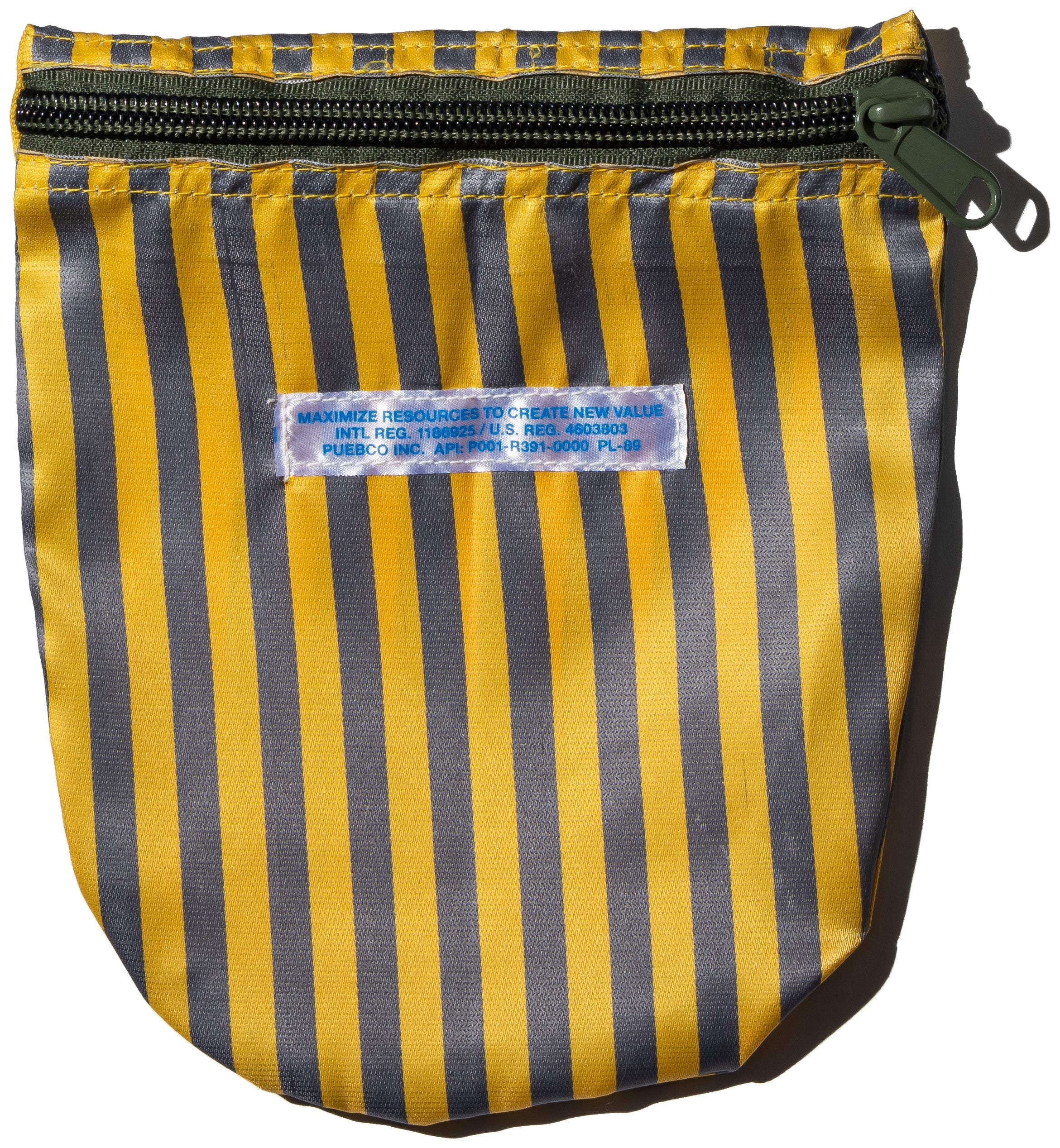 SCHOOL TIE FABRIC SEMICIRCLE POUCH - Image 12