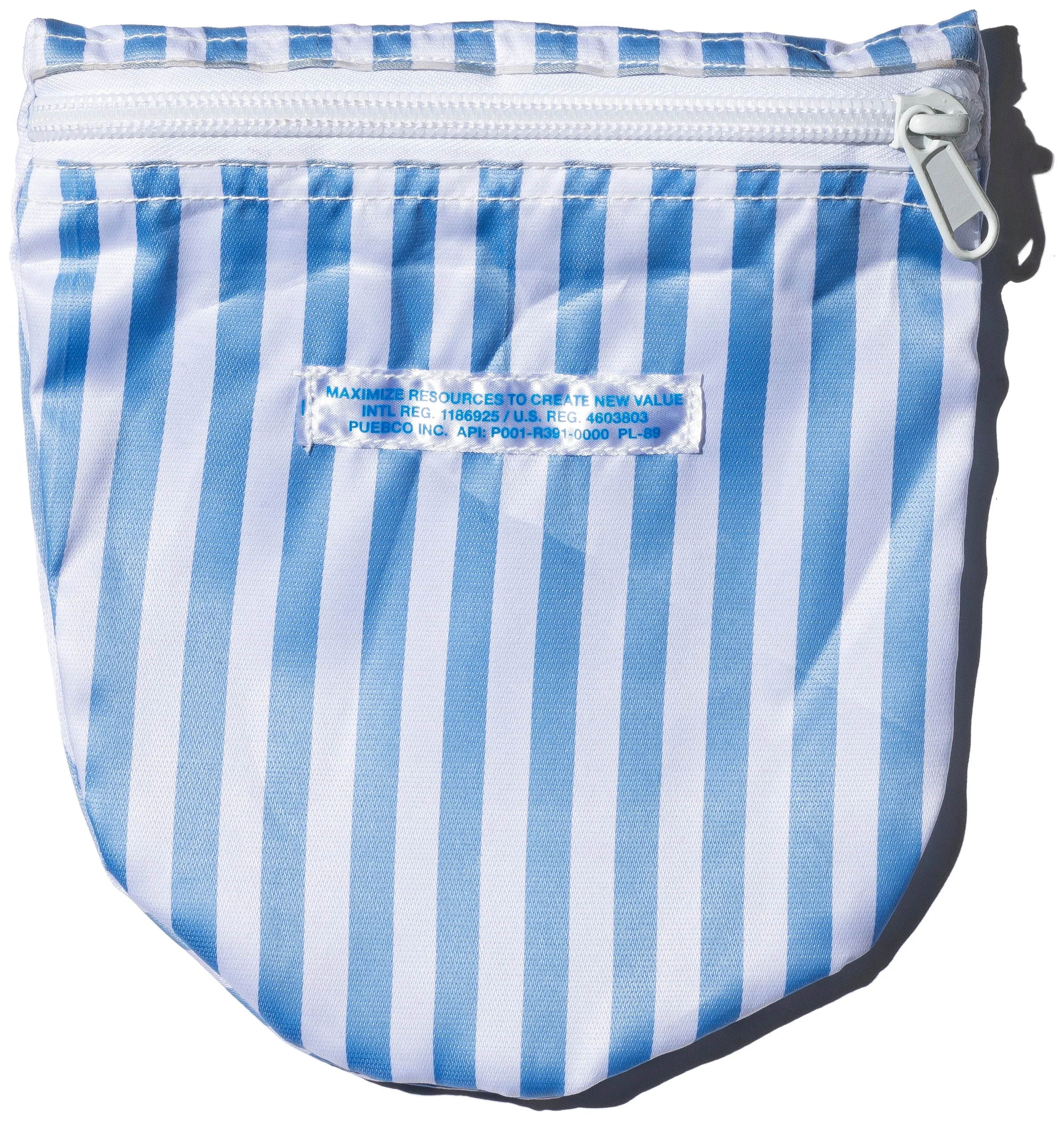 SCHOOL TIE FABRIC SEMICIRCLE POUCH - Image 7