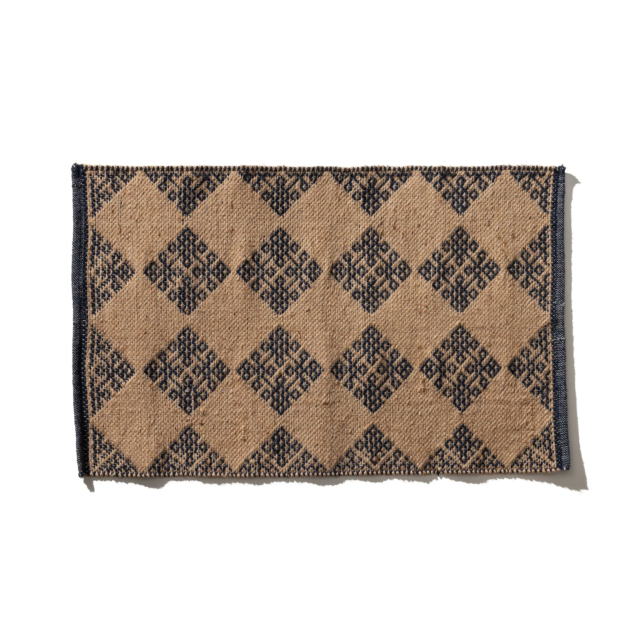 TILE PATTERNED JUTE MAT / Mykonos - Image 3