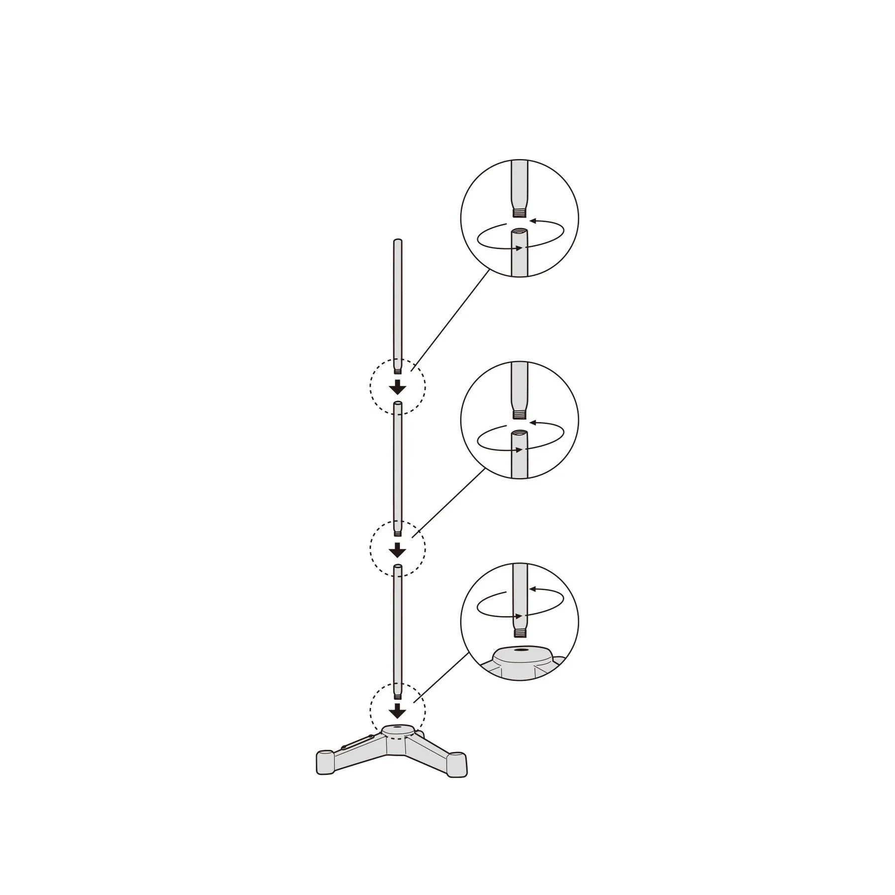TOILET PAPER HOLDER STRAIGHT NATURAL - Image 4