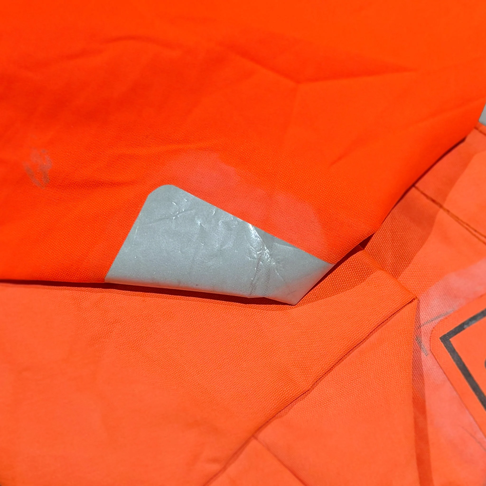 VINTAGE EMERGENCY BOAT FABRIC BAG - Image 5