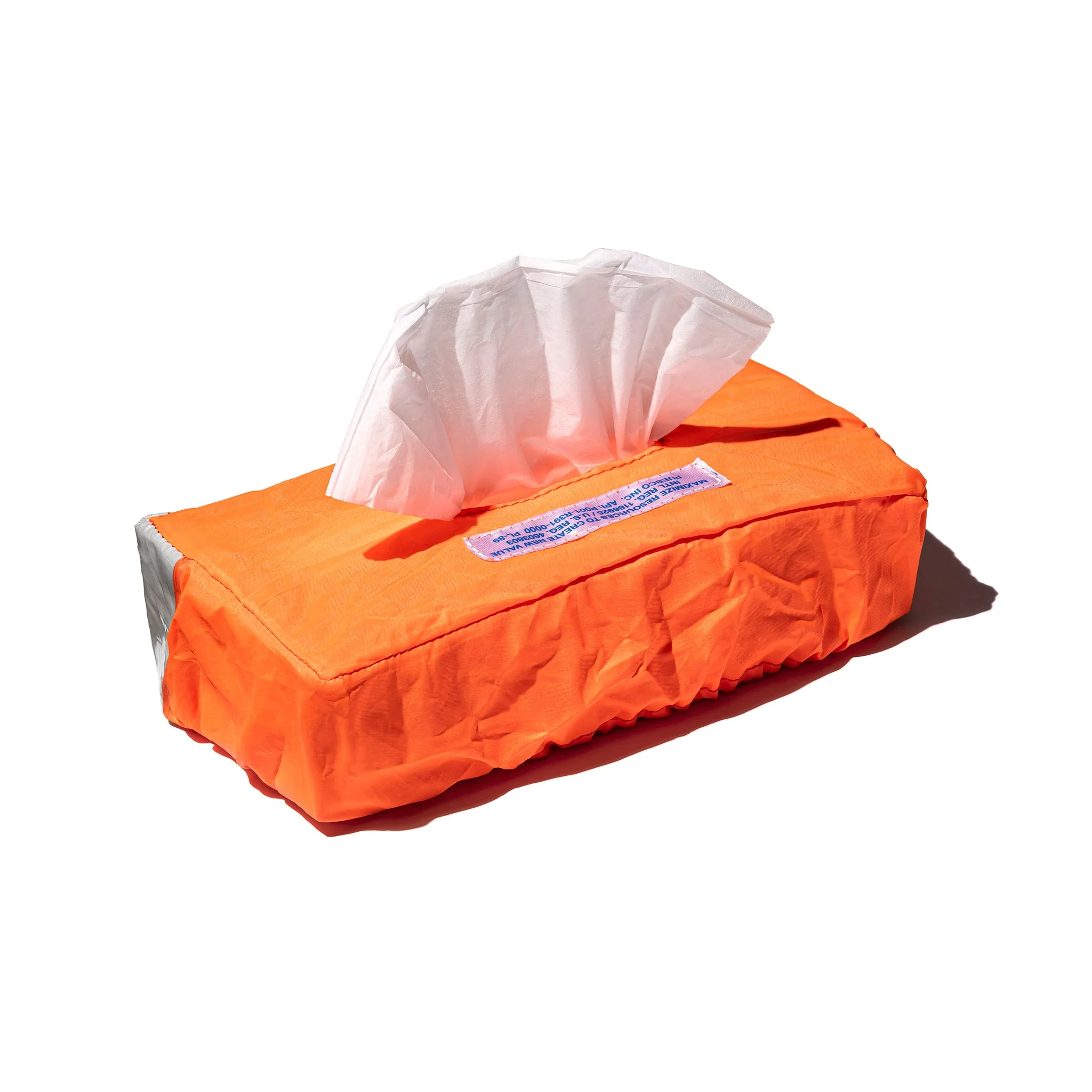 VINTAGE EMERGENCY TENT FABRIC TISSUE COVER - Image 2