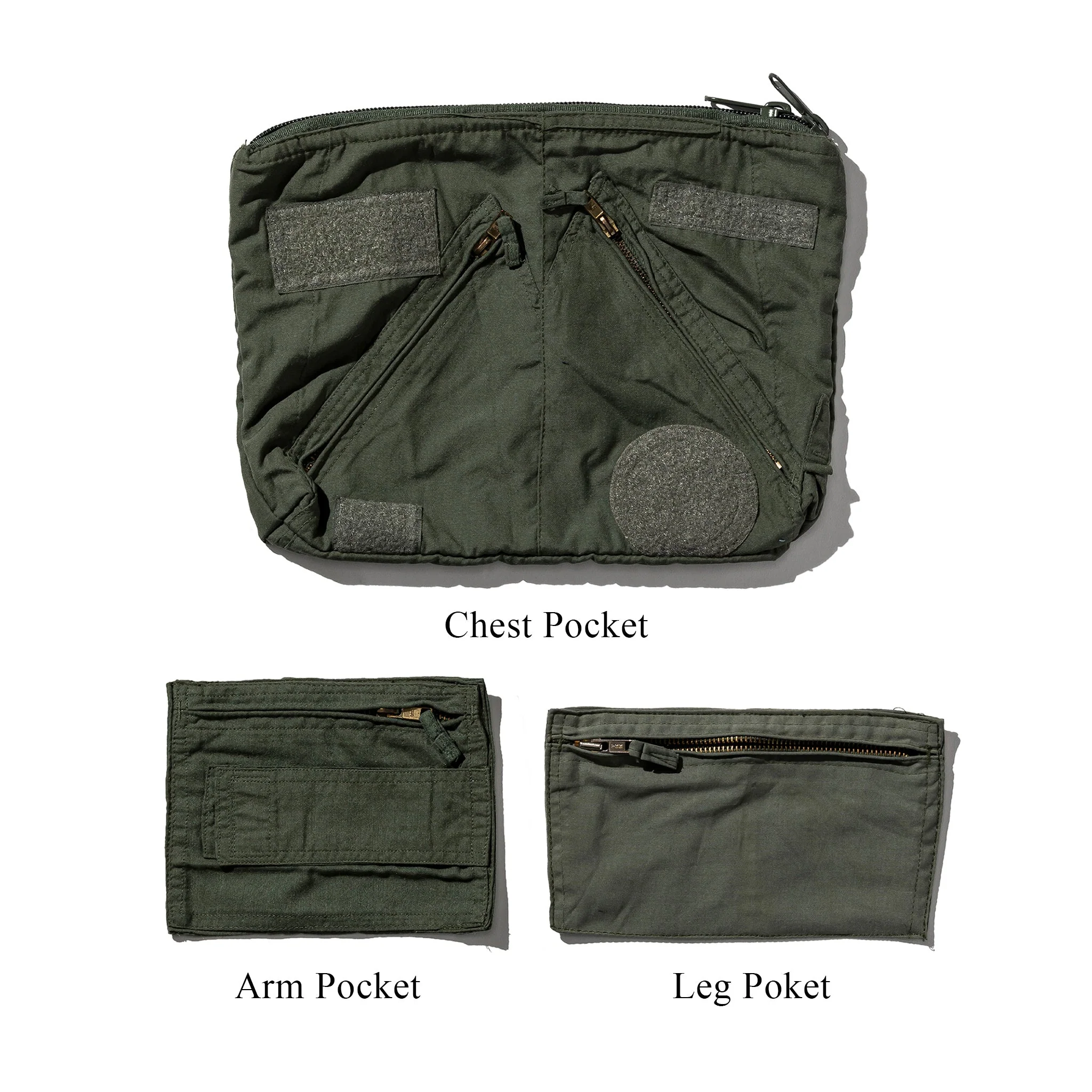 VINTAGE JUMPSUIT CHEST POCKET - Image 4