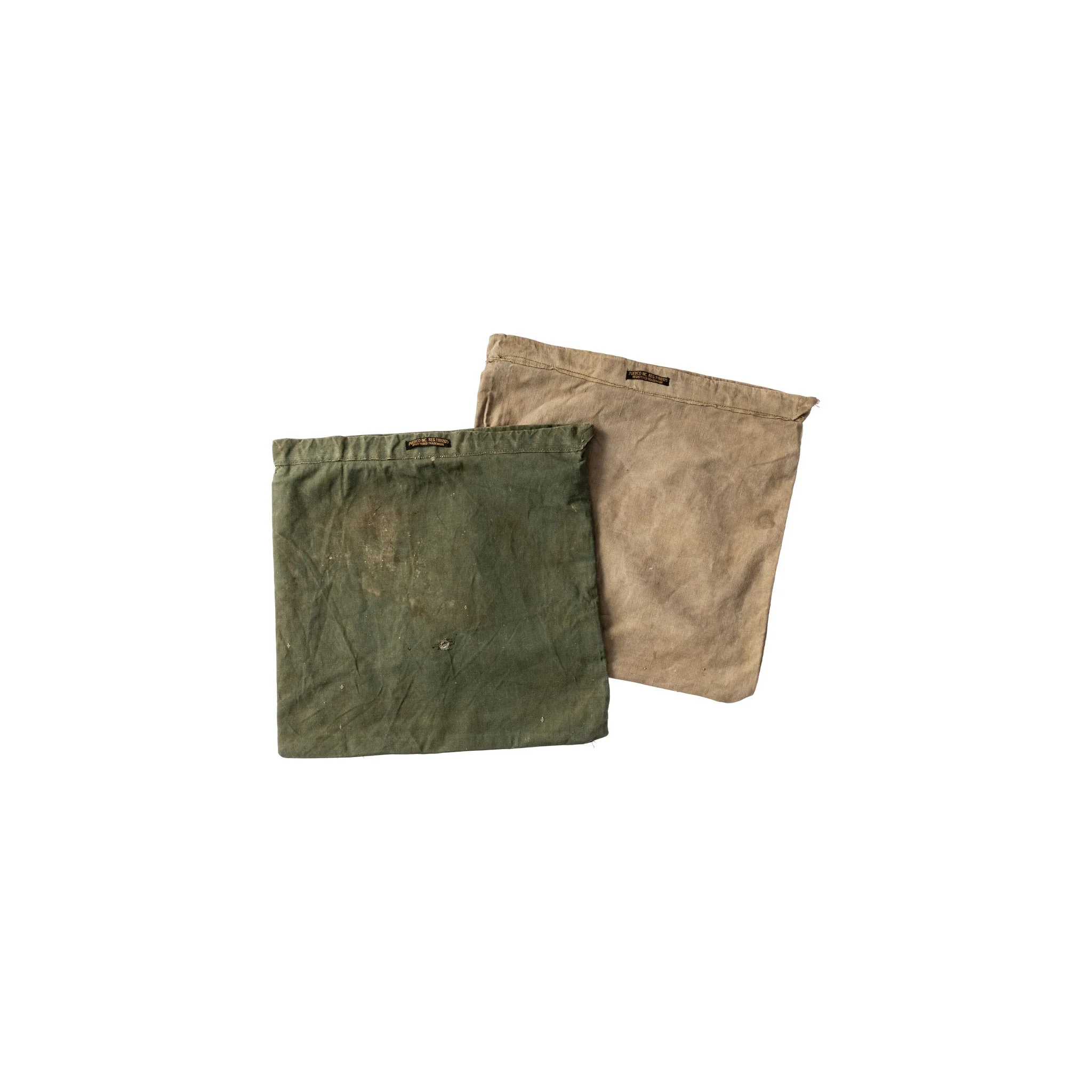 VINTAGE MATERIAL CUSHION COVER / 45 x 45 - Image 3