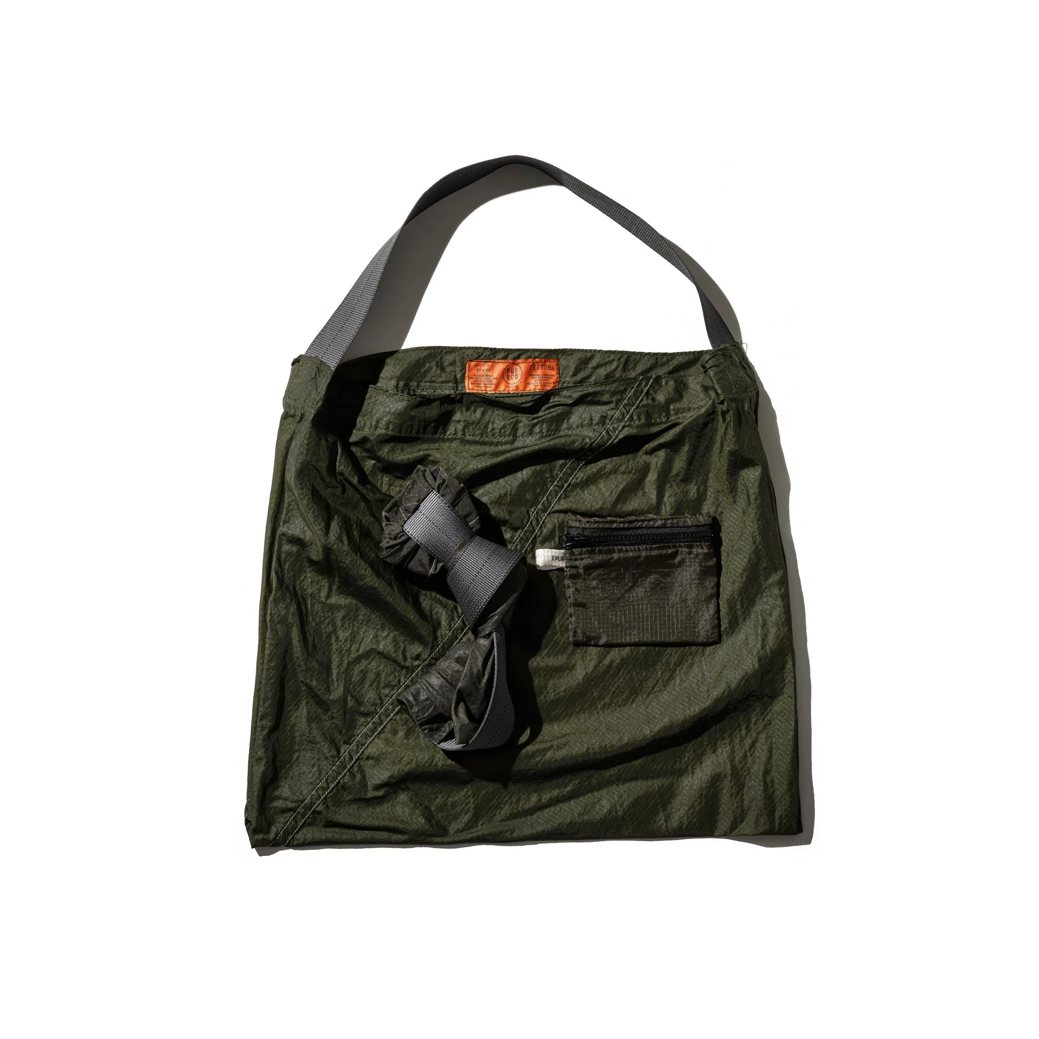 VINTAGE PARACHUTE LIGHT BAG / Olive - Image 7