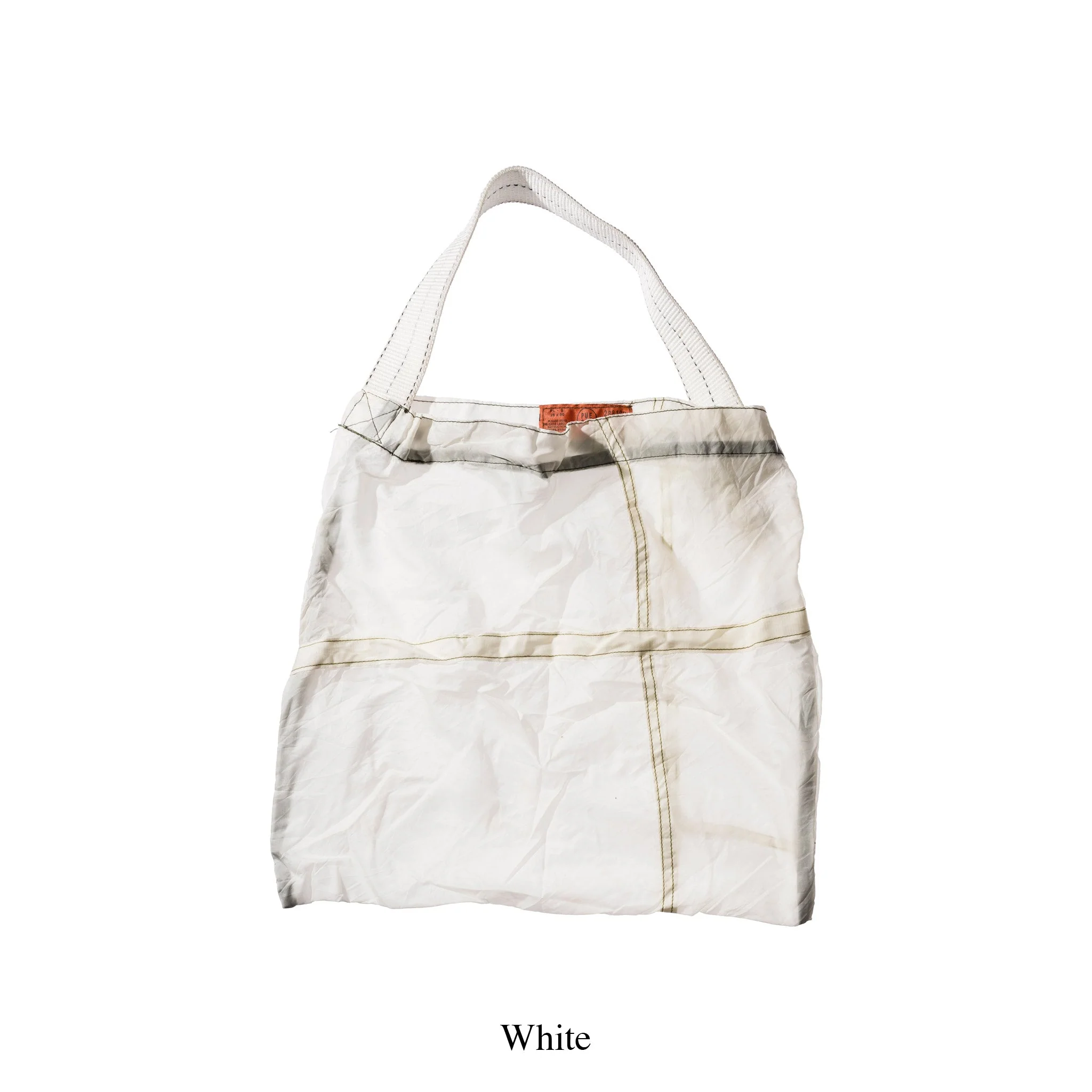 VINTAGE PARACHUTE LIGHT BAG / White - Image 3