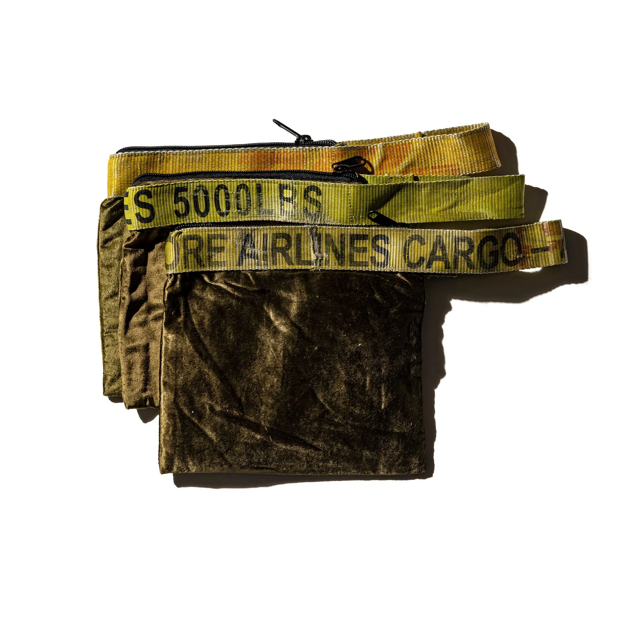 VINTAGE SLING BELT POUCH / Olive - Image 3