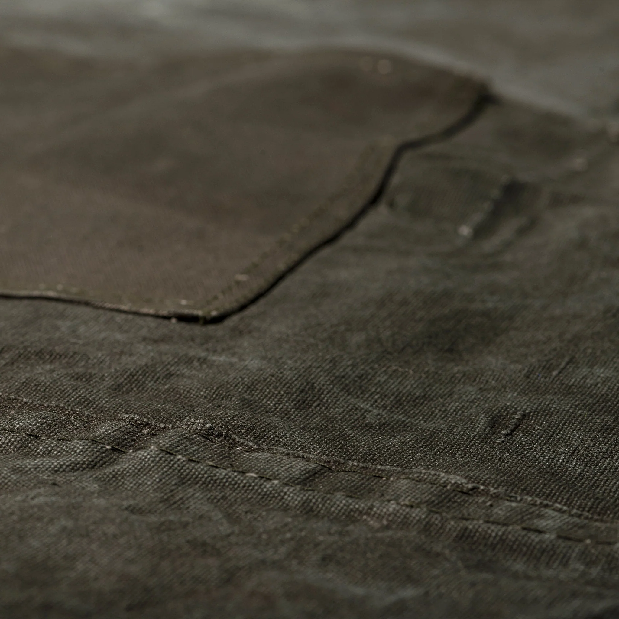VINTAGE TENT FABRIC APRON - Image 3