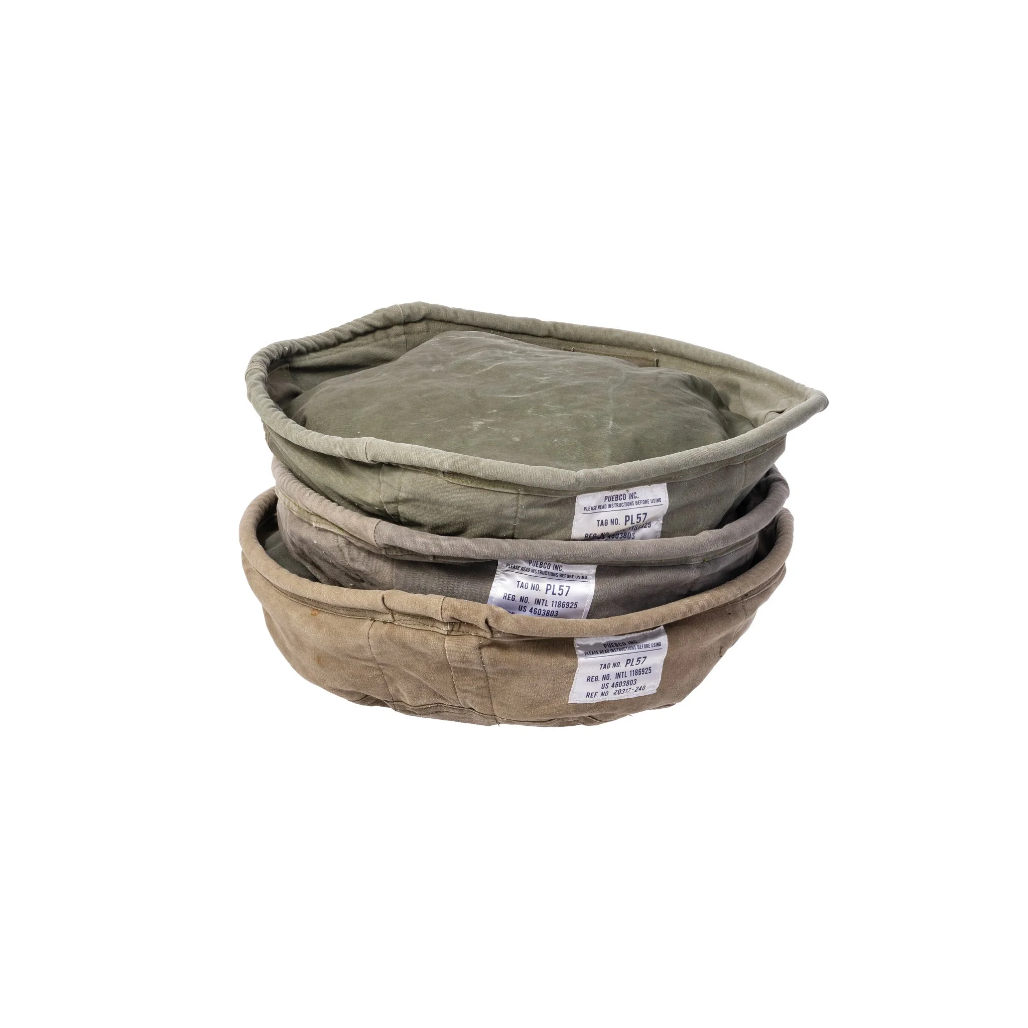 VINTAGE TENT FABRIC PET BED / Small - Image 5