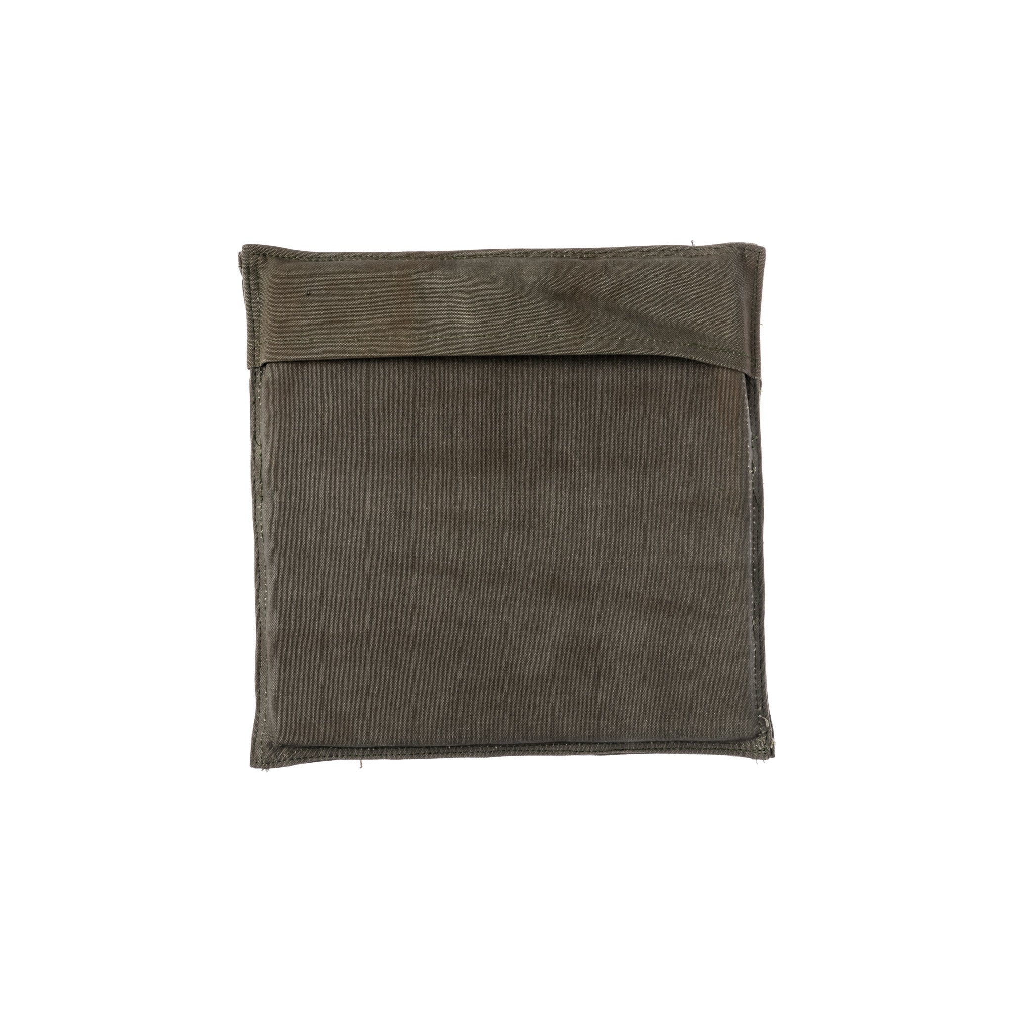 VINTAGE TENT FABRIC SEAT CUSHION - Image 4