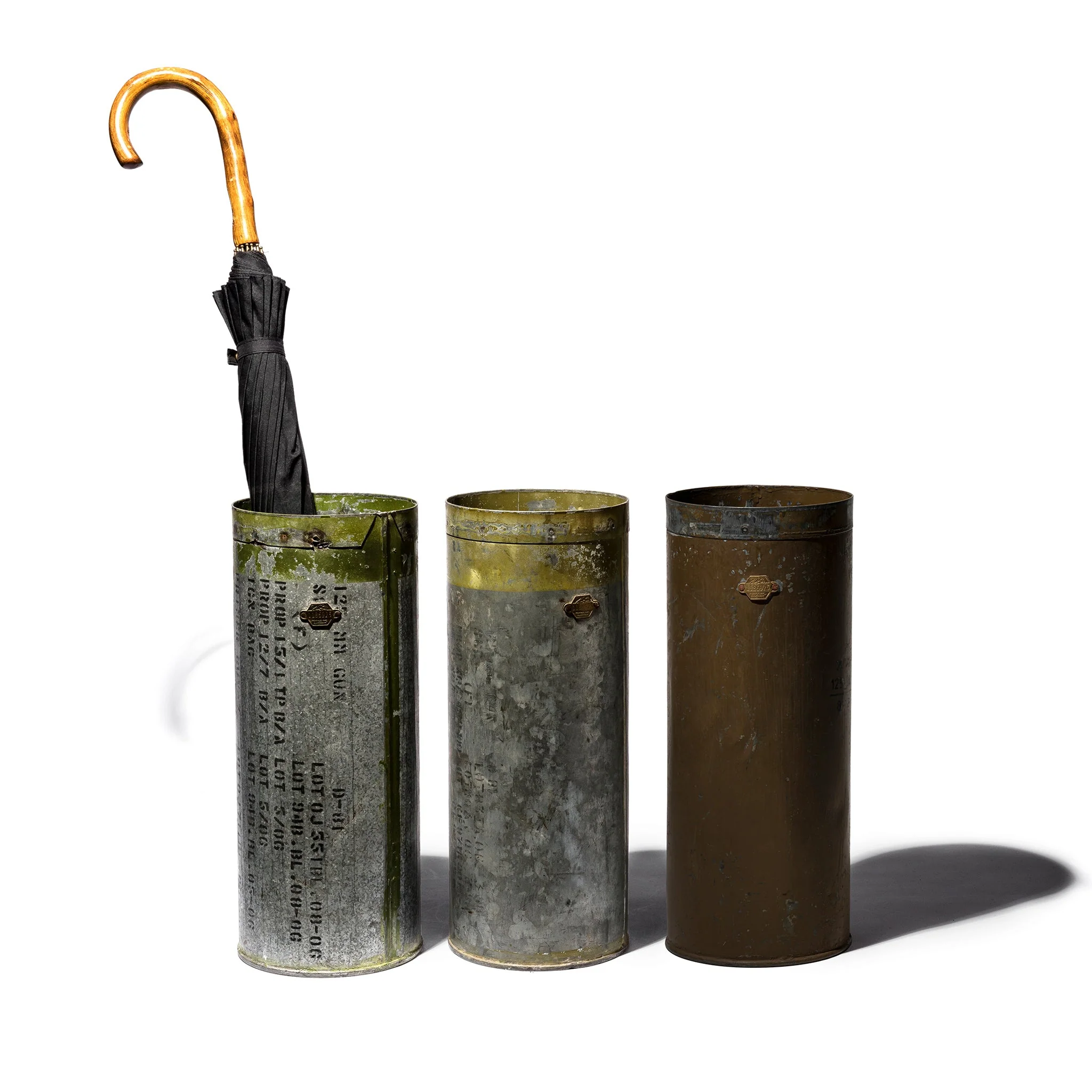 VINTAGE UMBRELLA STAND / Brown - Image 2